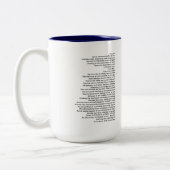 2 Couleurs Faites face à la tasse de café (Gauche)