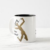 2 Couleurs Faites-le s'arrêter ! Tasse de café (Devant gauche)