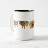 2 Couleurs "Fantoxical" tasse de 15 onces (Devant gauche)