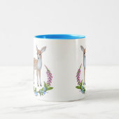 2 Couleurs Faon dans la tasse de digitales (Centre)