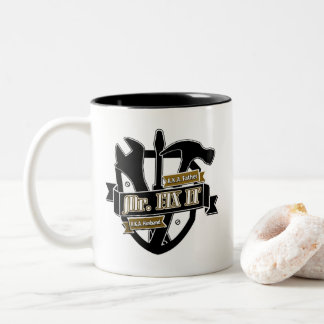 2 Couleurs Fête des pères - tasse de papa de M. Fix It Father