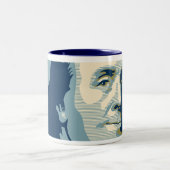 2 Couleurs Fils de tasse de Ben - 'Ben Franklin Doop (Centre)