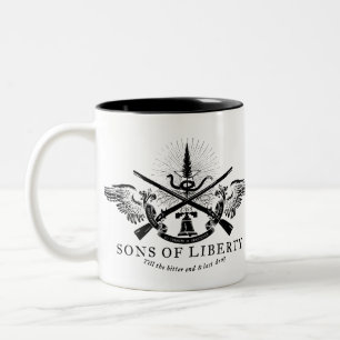 2 Couleurs Fils de tasse de liberté