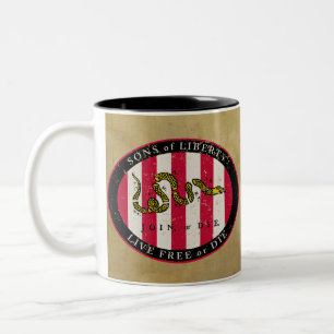 2 Couleurs Fils de tasse de liberté