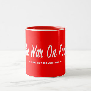 2 Couleurs Finissez la guerre sur la tasse de rouge de