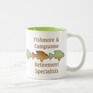 2 Couleurs Fishmore et Campsome, tasse de retraite