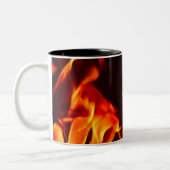 2 Couleurs Flammes de tasse de café du feu (Gauche)