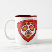 2 Couleurs Force de panda, tasse de café de l'agent 01 (Gauche)