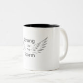 2 Couleurs Forte comme la tasse d'orage (Devant droit)