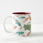 2 Couleurs Fou au sujet de la tasse de Cadillacs (Gauche)