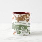 2 Couleurs Fou au sujet de la tasse de Cadillacs (Centre)