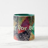 2 Couleurs Fou pour la tasse de batiks (Centre)