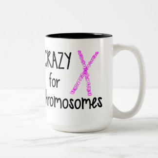 2 Couleurs Fou pour la tasse de café de chromosomes