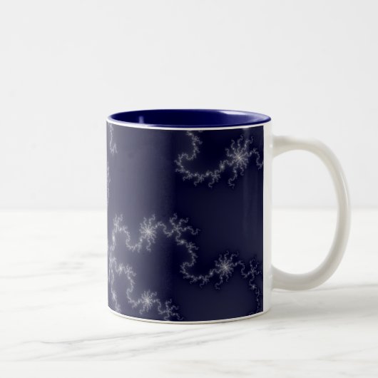 2 Couleurs Foudre de Sun - tasse de fractale (Droit)