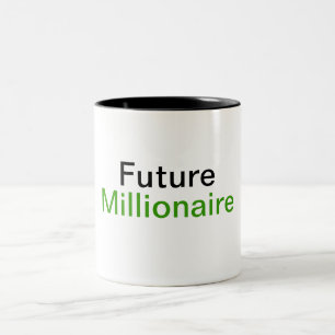 2 Couleurs Future tasse de millionnaire