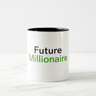 2 Couleurs Future tasse de millionnaire
