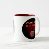 2 Couleurs Future tasse de studios (Devant droit)