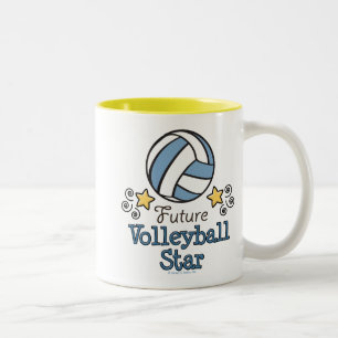 2 Couleurs Future tasse d'étoile de volleyball