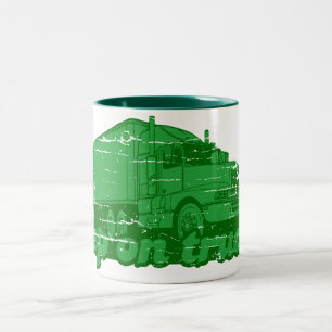 2 Couleurs Gardez sur la tasse de truckin