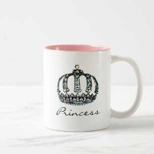 2 Couleurs Gemme d'une tasse de Tiara Princess