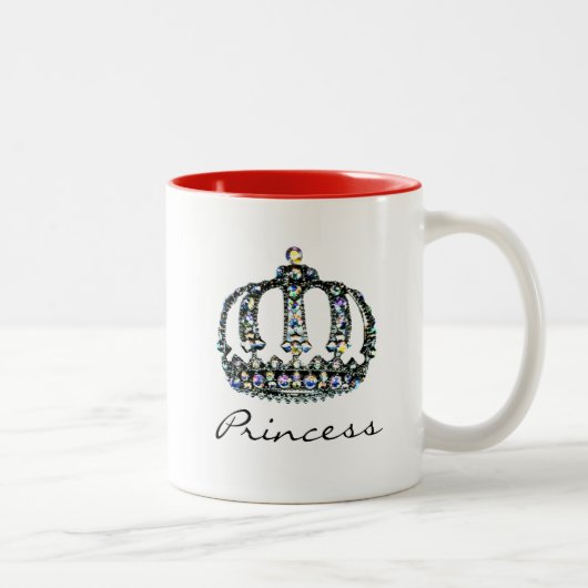 2 Couleurs Gemme d'une tasse de Tiara Princess (Droit)
