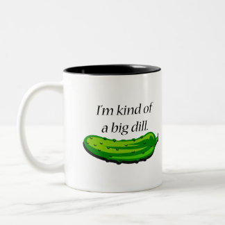 2 Couleurs Genre de grande tasse de pickle à l'aneth