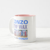 2 Couleurs GONZO SURF WAX III tasse (Devant gauche)