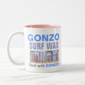 2 Couleurs GONZO SURF WAX III tasse (Gauche)