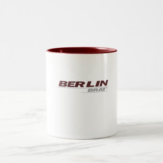 2 Couleurs Gosse de Berlin - tasse de café de deux tons - (Centre)