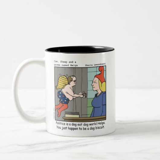 2 Couleurs Grande tasse (Gauche)