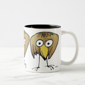 2 Couleurs Grande tasse de birdie