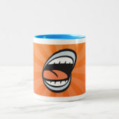 2 Couleurs Grande tasse de bouche de Sonicbids (Centre)
