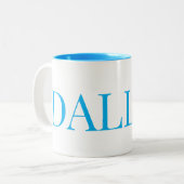 2 Couleurs Grande tasse de café (Devant gauche)