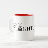 2 Couleurs Grande tasse de café de NEN (Devant gauche)