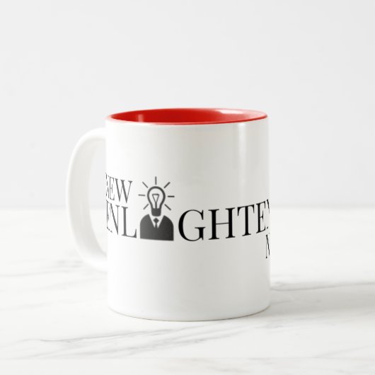 2 Couleurs Grande tasse de café de NEN (Devant gauche)