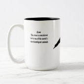 2 Couleurs Grande tasse de corneille (Gauche)