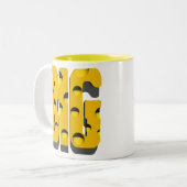 2 Couleurs Grande tasse de fromage (Devant gauche)