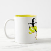 2 Couleurs Grande tasse de SPCTR - jaune (Gauche)