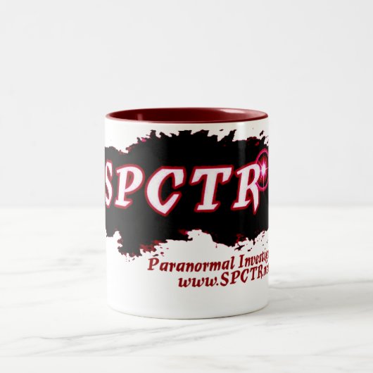 2 Couleurs Grande tasse de SPCTR - teinte rouge (Centre)