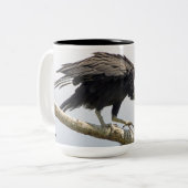 2 Couleurs Grande tasse de vautour moine (Devant gauche)