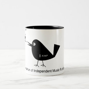 2 Couleurs Grande tasse d'oiseau d'AIMP