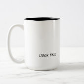 2 Couleurs GRANDE tasse droitière (Gauche)