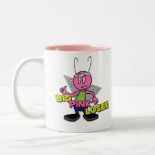 2 Couleurs Grande tasse rose de perdant (Gauche)