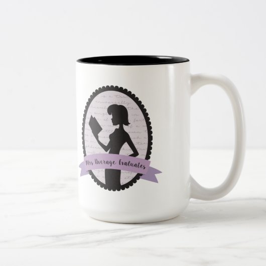 2 Couleurs Grande tasse supplémentaire pour un bon long lue (Droit)