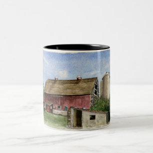 2 Couleurs Grange originale de Trescher - tasse