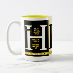 2 Couleurs H Le Fantôme dans la Machine – Tasse Alfa Sity