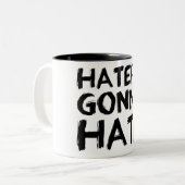 2 Couleurs Haineux allant détester la tasse (Devant gauche)