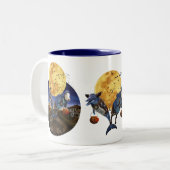 2 Couleurs Halloween - tasse (Devant gauche)