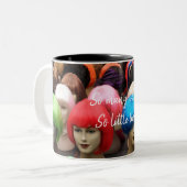 2 Couleurs HAMbWG - Tasse à café - Perruques (Devant gauche)