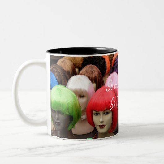 2 Couleurs HAMbWG - Tasse à café - Perruques (Gauche)